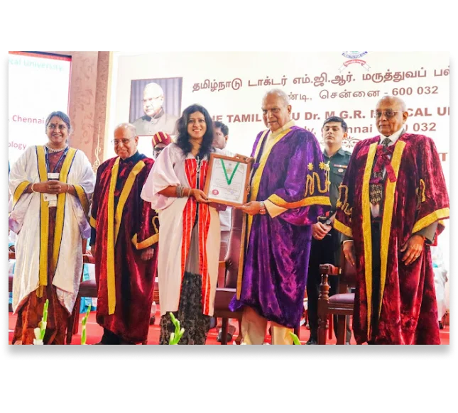 Dr Tejaswini Dande, Gold Medal in DM Gastroenterology