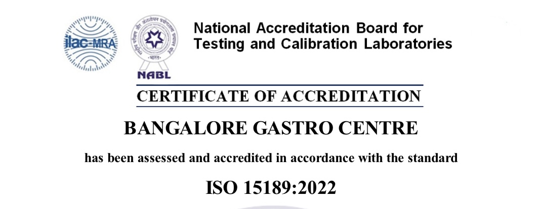 NABL ACCREDITATION FOR BGC