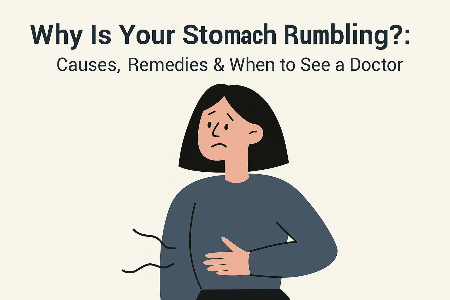 Why Is Your Stomach Rumbling? Causes, Remedies & When to See a Doctor