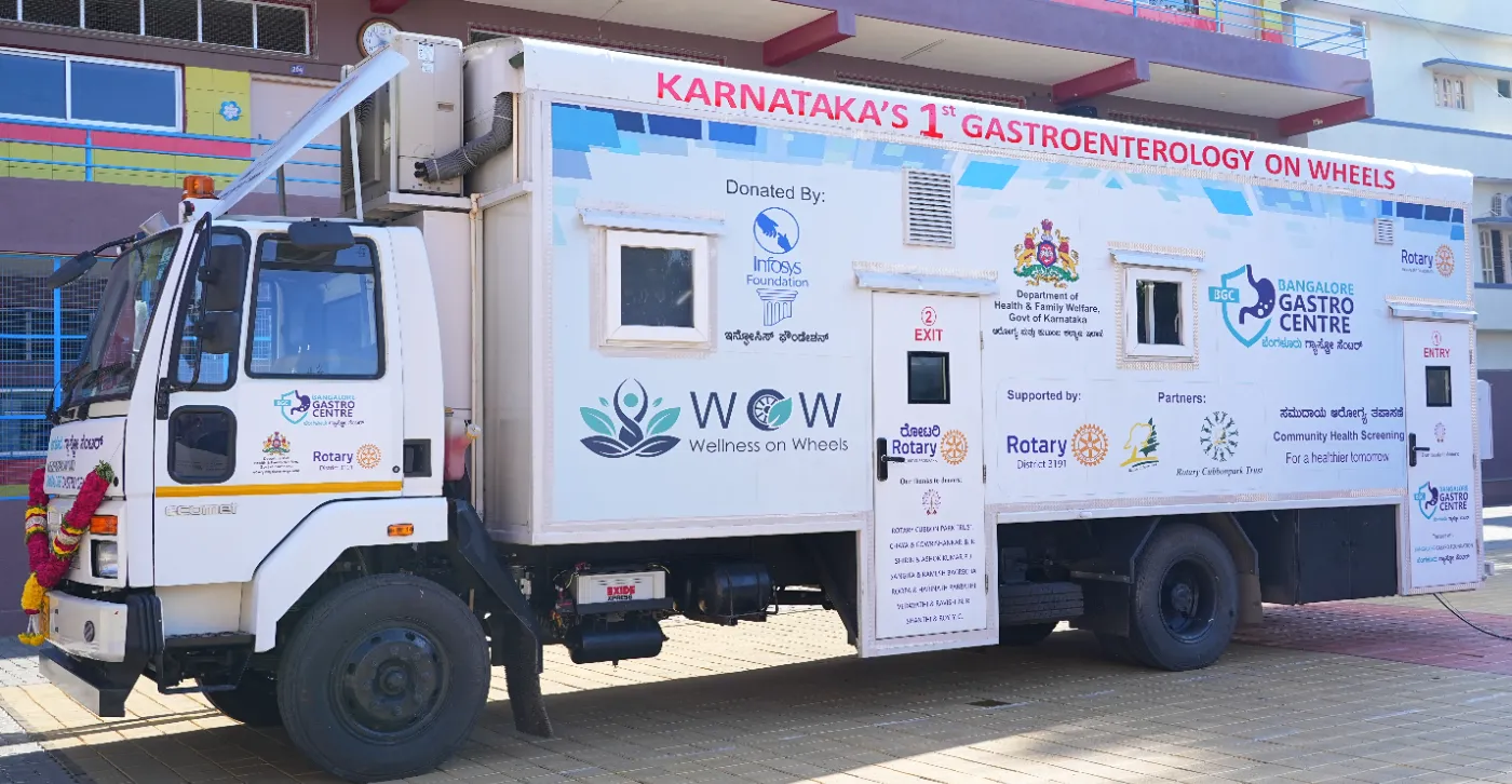 Karnataka’s First “Gastroenterology on Wheels” Launched at Ramanagara Free Rural Outreach Camp