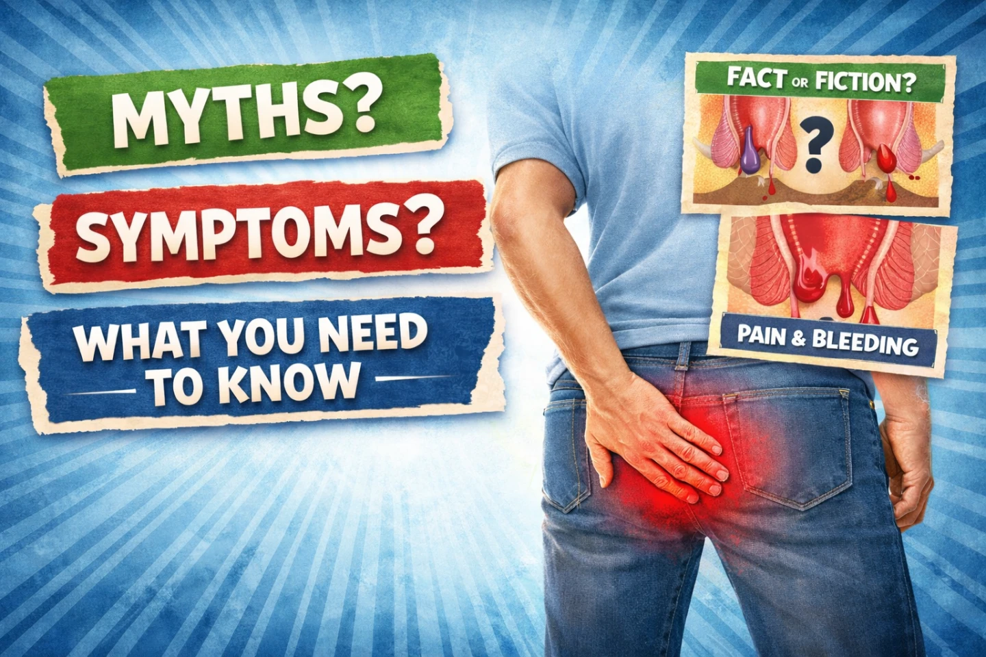 Piles 101 – Myths, Symptoms and What You Need to Know